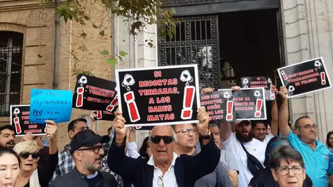 Protesta hosteleros y locales de ocio de Honduras Protesta hosteleros y locales de ocio de Honduras