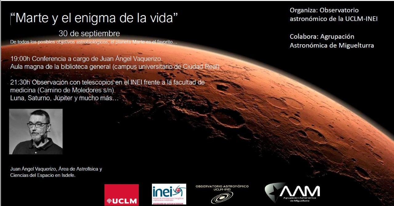 La UCLM organiza una jornada divulgativa con observación astronómica el próximo viernes en Ciudad Real La UCLM organiza una jornada divulgativa con observación astronómica el próximo viernes en Ciudad Real