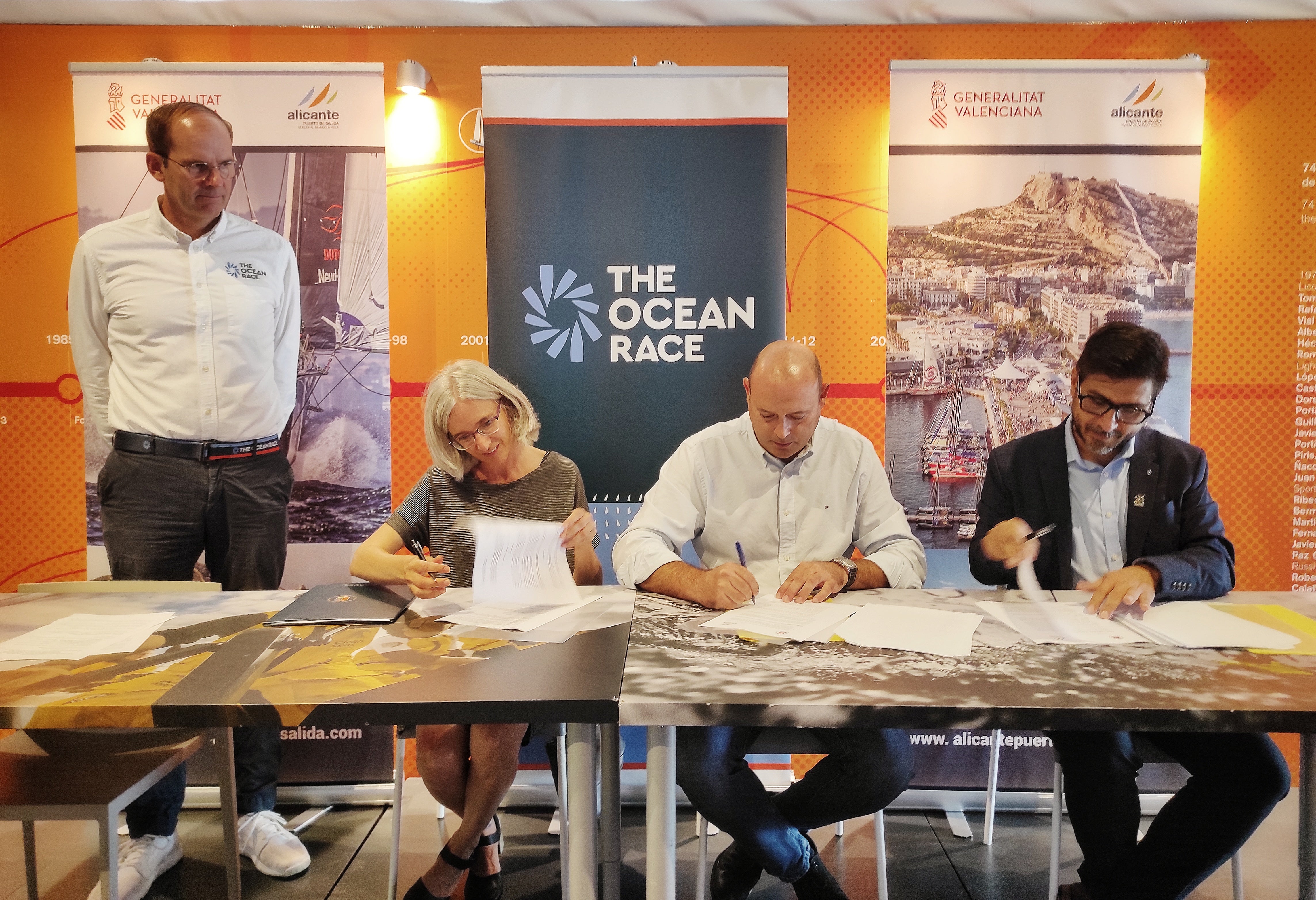 La salida desde Alicante de la Ocean Race contará con voluntarios de las dos universidades de la provincia La salida desde Alicante de la Ocean Race contará con voluntarios de las dos universidades de la provincia
