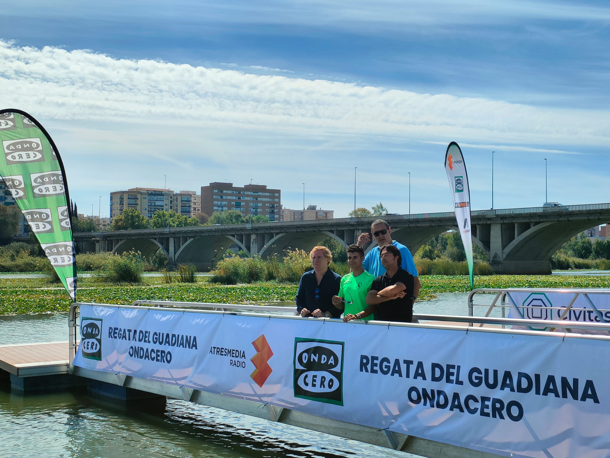 Celebrado con gran éxito de la participantes y público la Primera Regata del Guadiana Onda Cero-Civitas Celebrado con gran éxito de la participantes y público la Primera Regata del Guadiana Onda Cero-Civitas