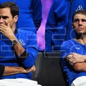 Nadal y Federer en la Laver Cup