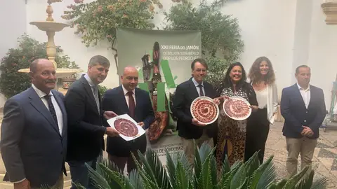 Presentación de la XXII edición de la Feria del Jamón de Bellota 100% Ibérico de Los Pedroches, Presentación de la XXII edición de la Feria del Jamón de Bellota 100% Ibérico de Los Pedroches,