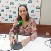 Eva Masías en los estudios de Onda Cero Ciudad Real Eva Masías en los estudios de Onda Cero Ciudad Real