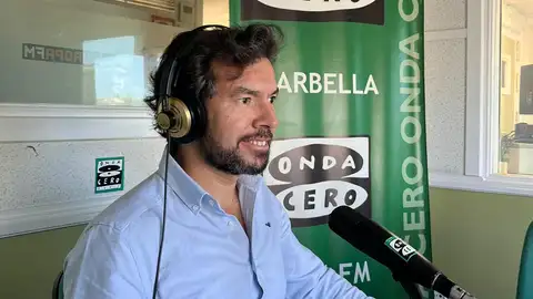 Juan Mancha, nuevo presidente de DOM3, en los estudios de Onda Cero Marbella Juan Mancha, nuevo presidente de DOM3, en los estudios de Onda Cero Marbella