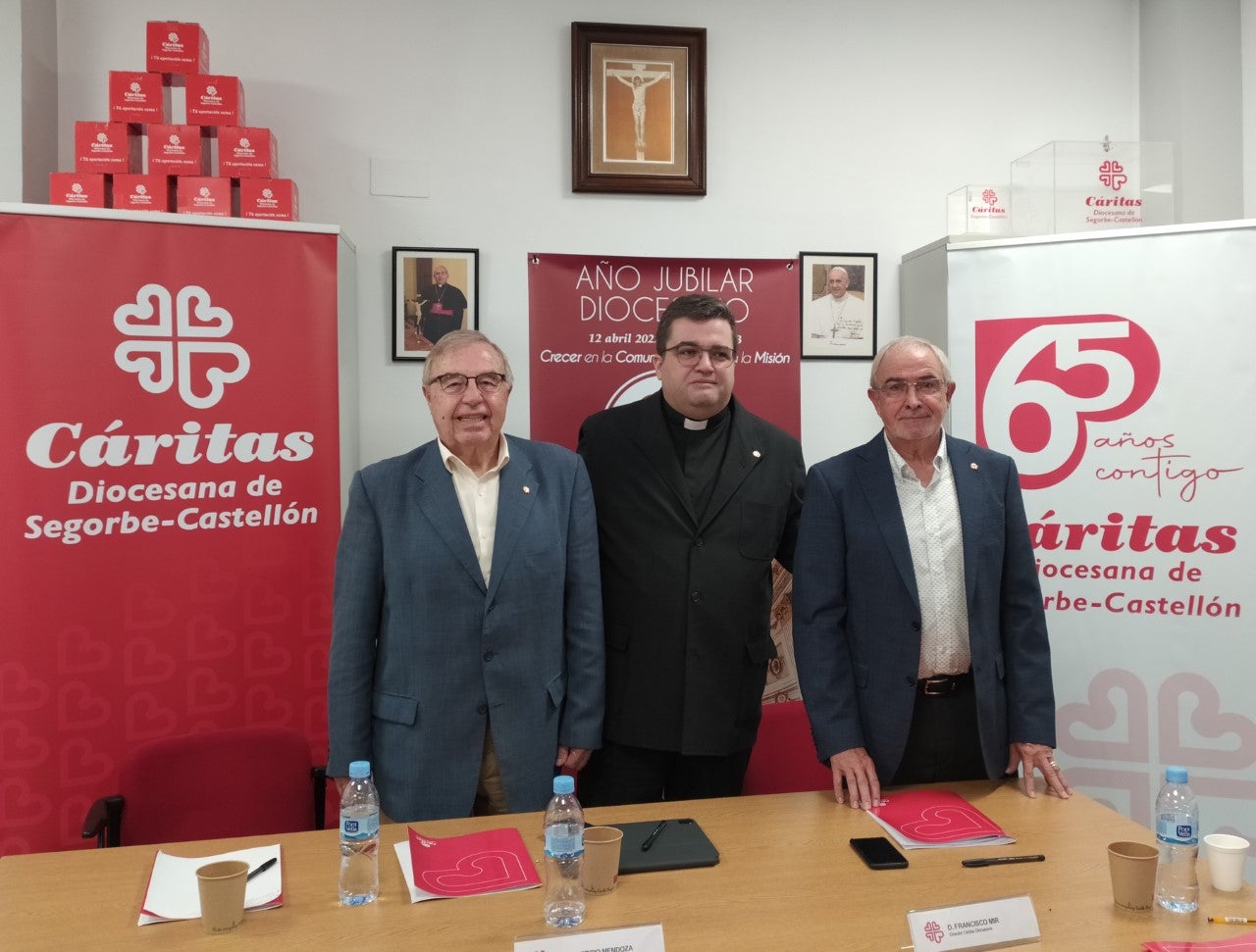 Francisco Mir solicita la implicación de los castellonenses en la lucha contra la exclusión social Francisco Mir solicita la implicación de los castellonenses en la lucha contra la exclusión social