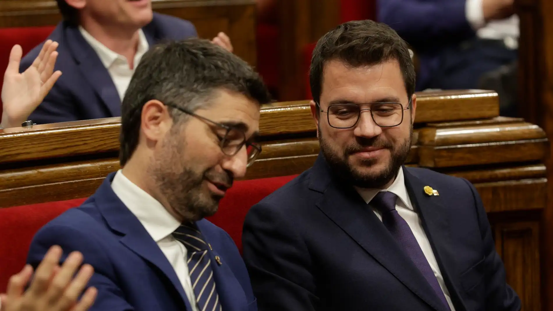 Pere Aragonès cesa a Jordi Puigneró como vicepresidente del Govern