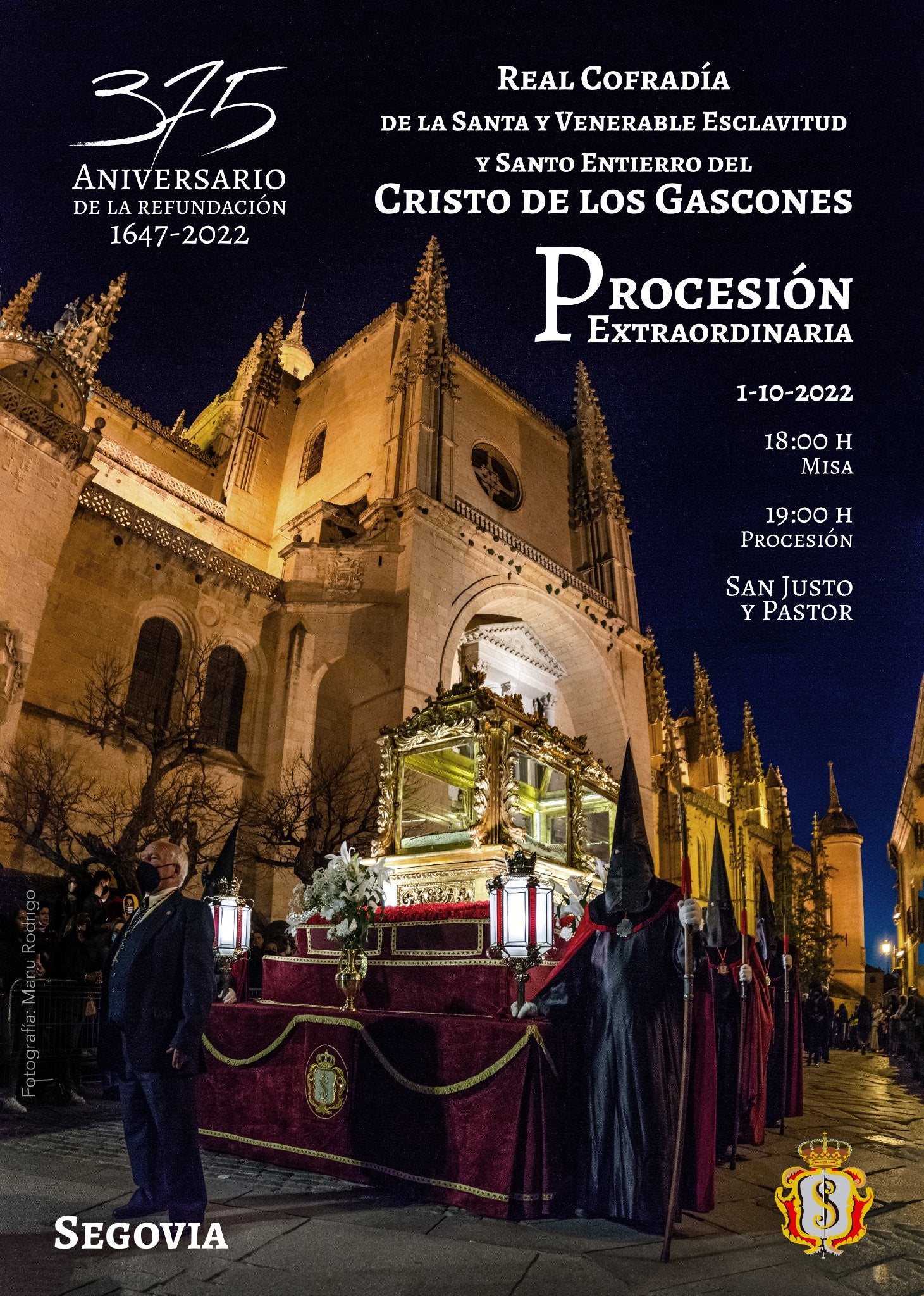 Procesión extraordinaria del Cristo de los Gascones Procesión extraordinaria del Cristo de los Gascones