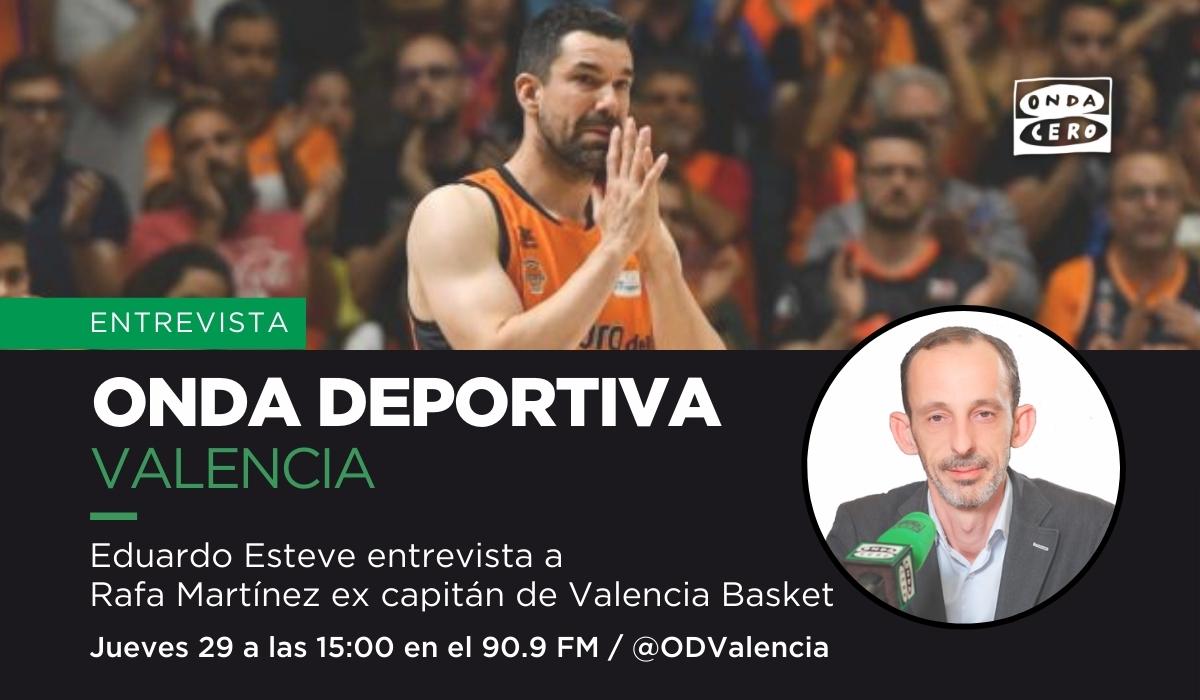 Rafa Martínez: "Siempre que voy a Valencia es como si nunca me hubiese ido" Rafa Martínez: "Siempre que voy a Valencia es como si nunca me hubiese ido"