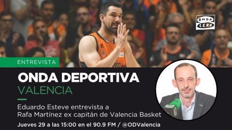 Rafa Mart&iacute;nez en Onda Deportiva Valencia