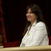 La presidenta de JxCat, Laura Borrás