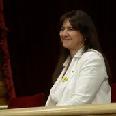La presidenta de JxCat, Laura Borrás La presidenta de JxCat, Laura Borrás