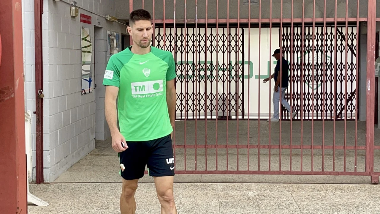 Fede Fernández, jugador del Elche CF Fede Fernández, jugador del Elche CF