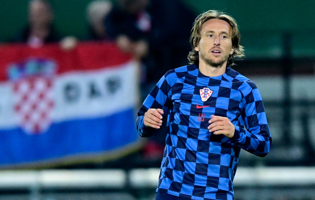 Modric regresa lesionado de los partidos con su selección Modric regresa lesionado de los partidos con su selección