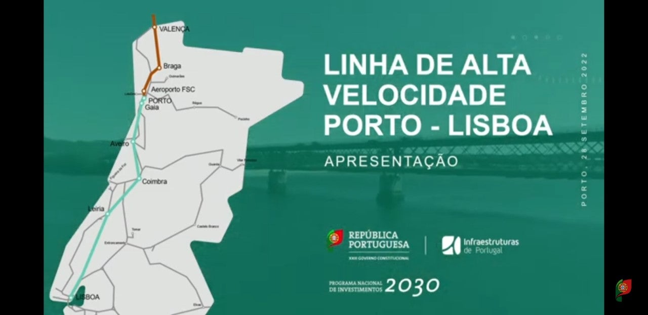 Portugal, rotundo: la conexión AVE con España será Oporto-Vigo Portugal, rotundo: la conexión AVE con España será Oporto-Vigo