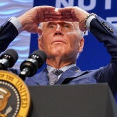 El presidente de los Estados Unidos, Joe Biden, durante un acto