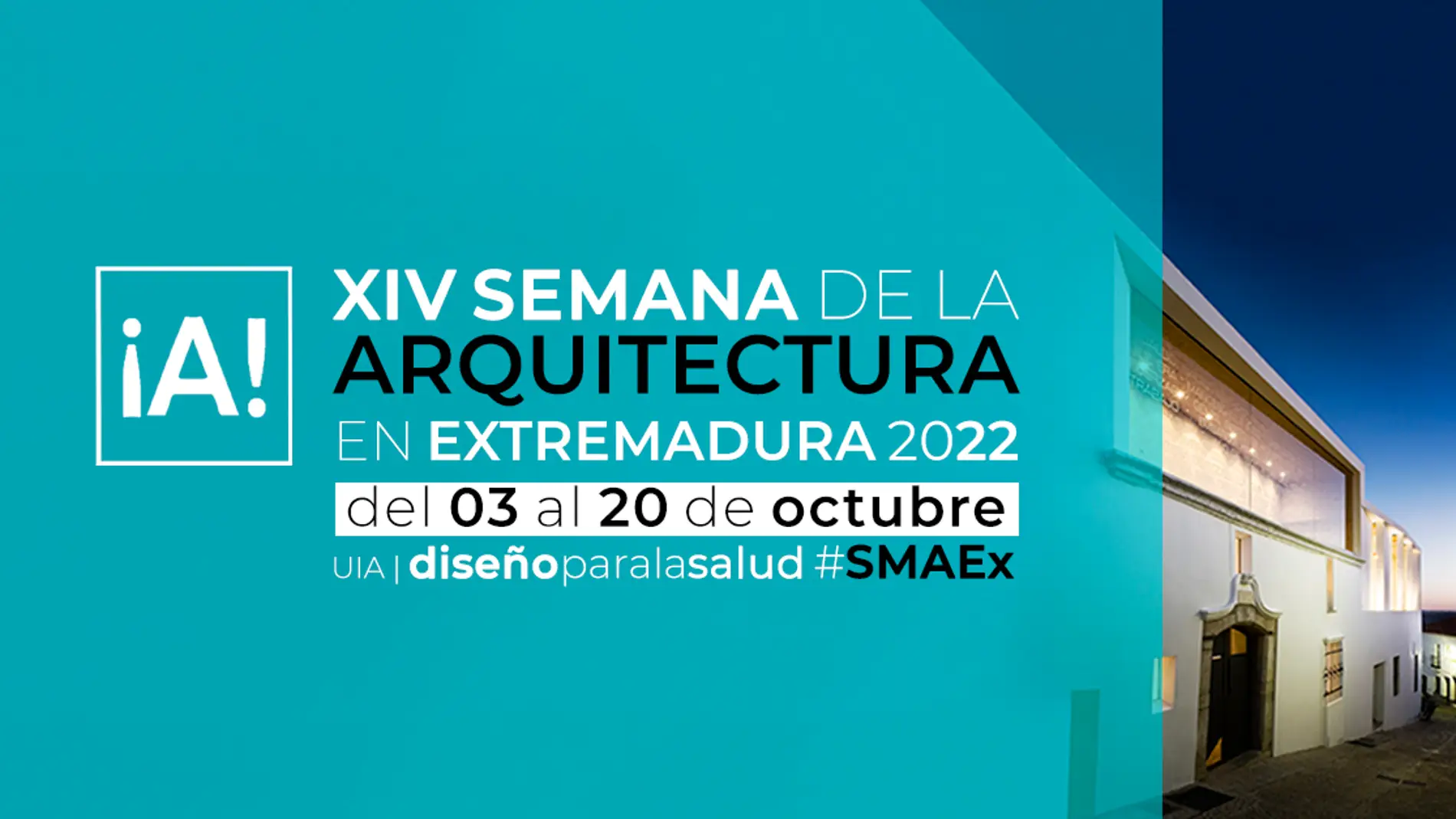 Los Arquitectos extremeños celebran su XIV Semana de la Arquitectura bajo el lema 'Diseño para la salud'