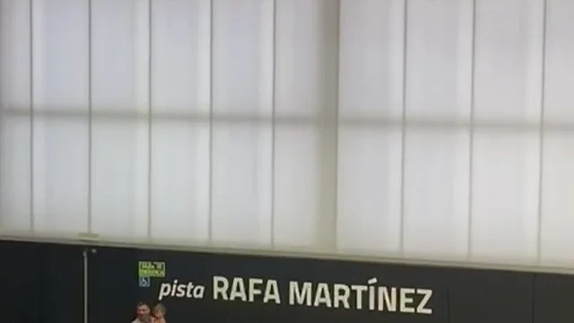 Rafa Martínez da nombre a la pista 3 de l'Alquería del Basket