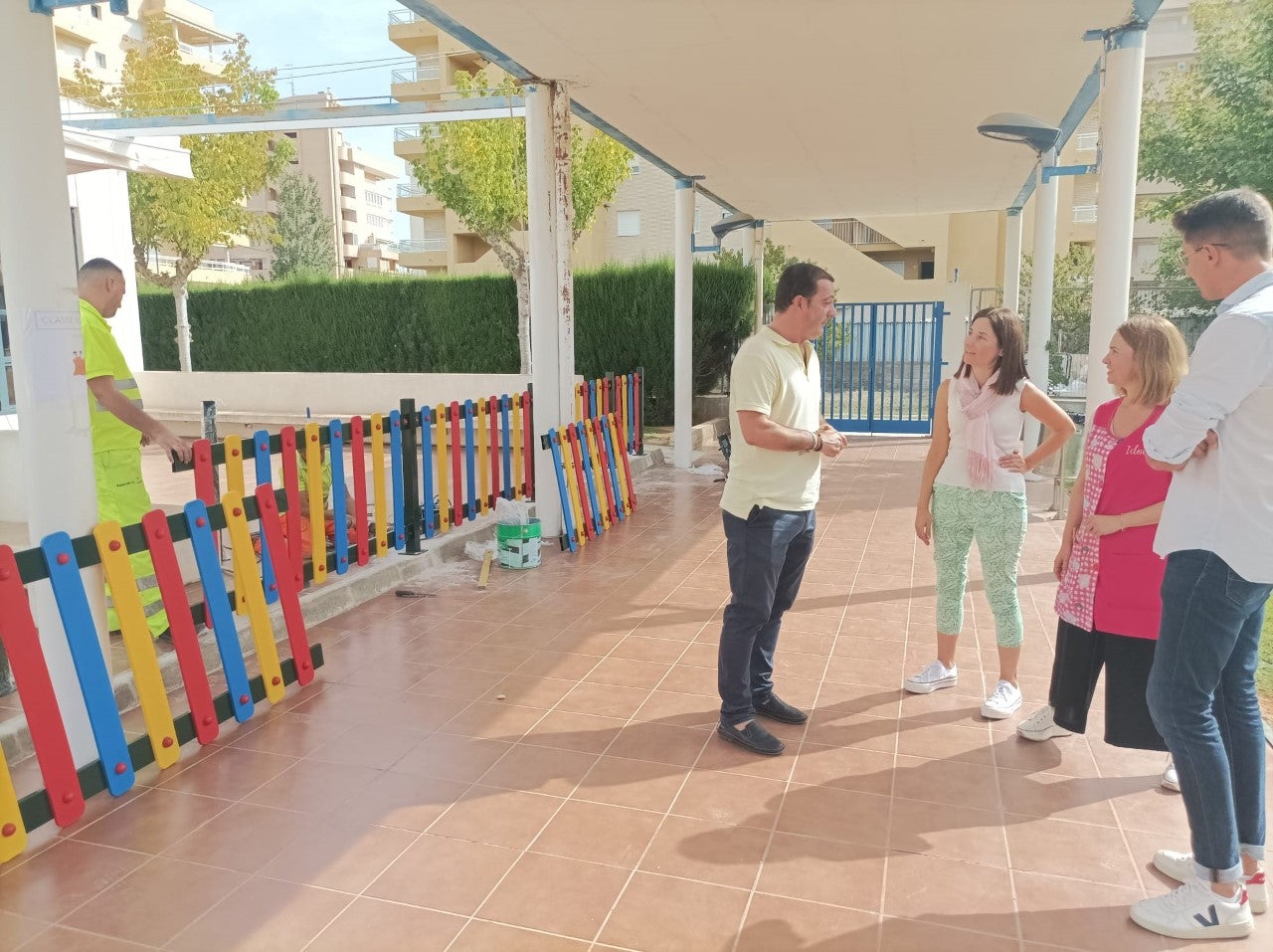 Peñíscola emprende mejoras de seguridad en el colegio Jaime Sanz Peñíscola emprende mejoras de seguridad en el colegio Jaime Sanz
