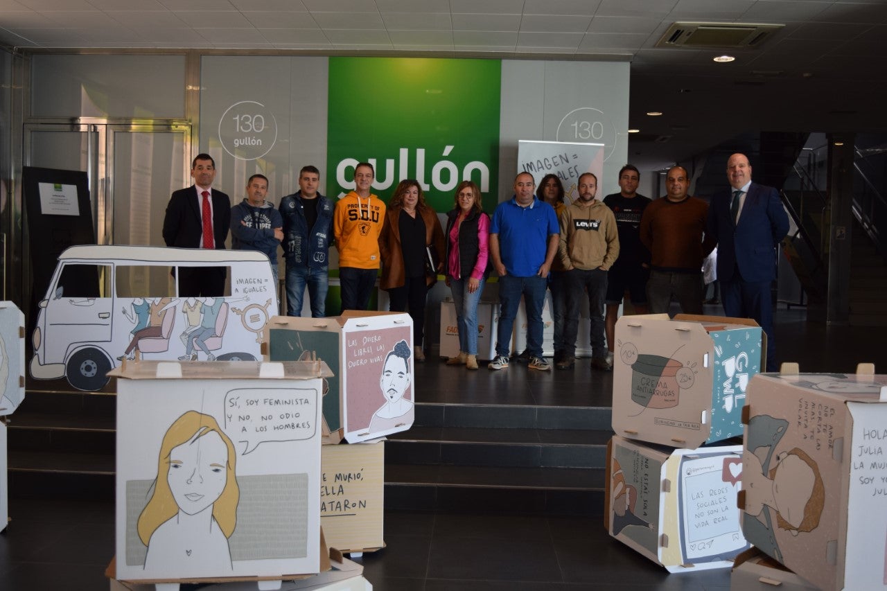 Galletas Gullón albergará la exposición de sensibilización sobre igualdad y violencia de género IMAGEN = IGUALES Galletas Gullón albergará la exposición de sensibilización sobre igualdad y violencia de género IMAGEN = IGUALES