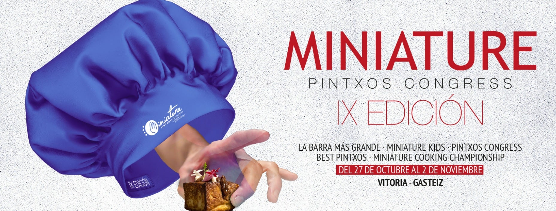 El Congreso de Pintxos Miniature reconocerá este año a las mujeres en la cocina El Congreso de Pintxos Miniature reconocerá este año a las mujeres en la cocina