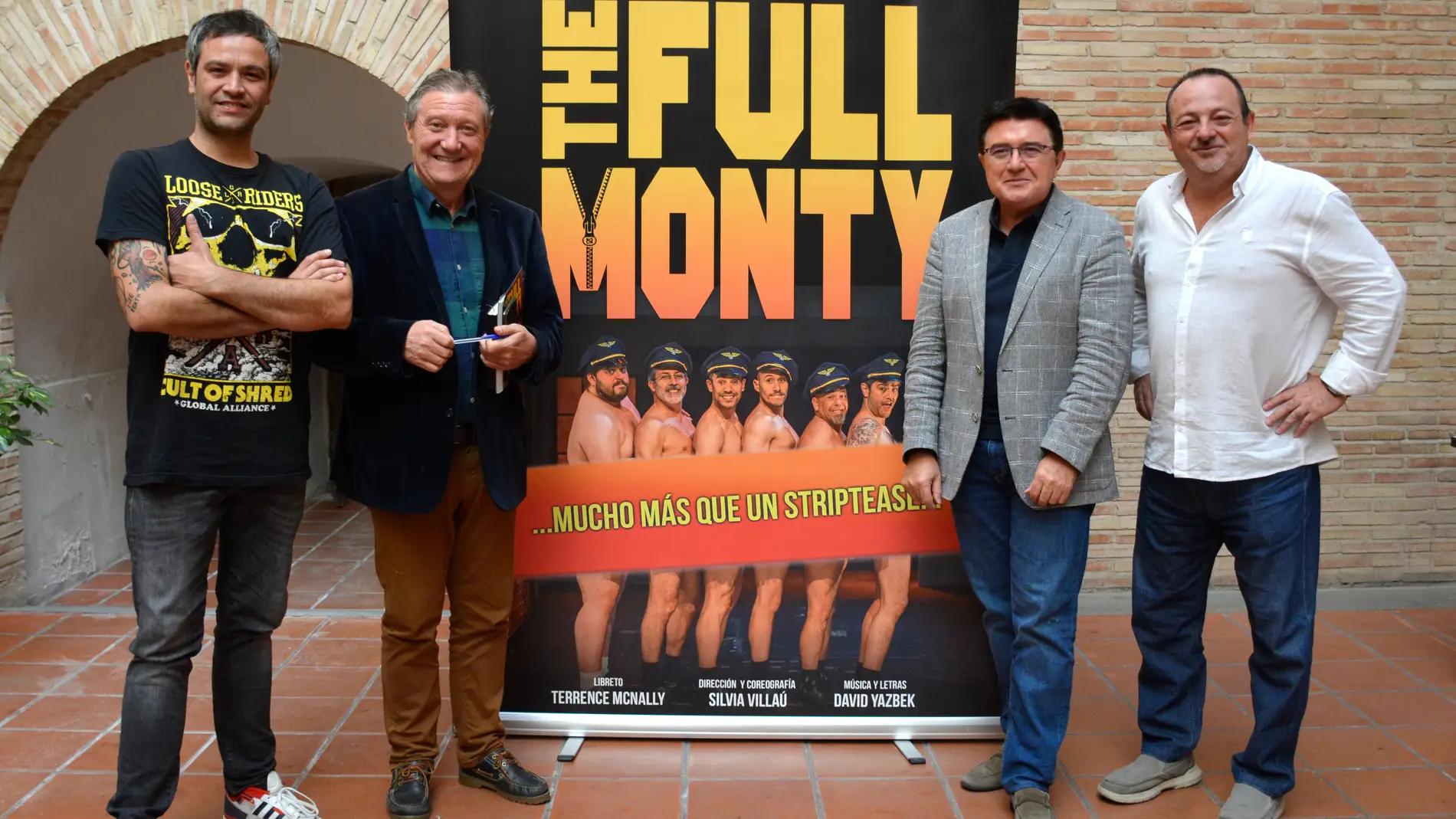 El musical ‘The Full Monty’ llega a Toledo 