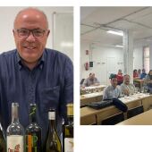 Miguel Ángel Benito y el curso de sumillería en Guardo