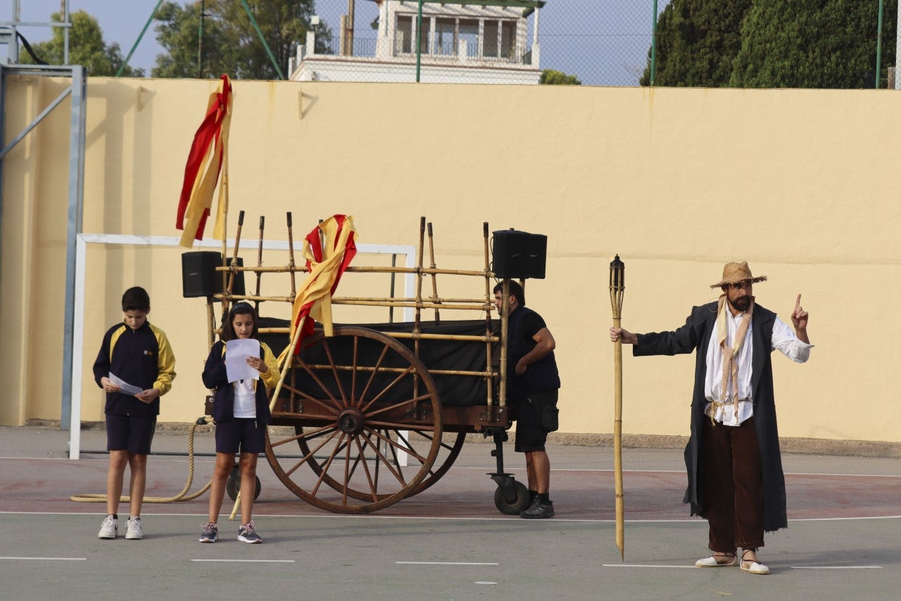 El Correllengua escolar ha llegado hoy al colegio Virgen del Carmen El Correllengua escolar ha llegado hoy al colegio Virgen del Carmen