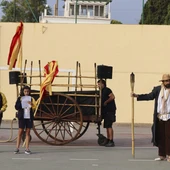 Imagen de archivo del 'Correllengua' en Vila-real. Imagen de archivo del 'Correllengua' en Vila-real.