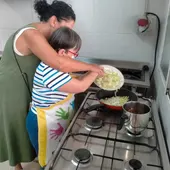 Cursos cocina básica de 'Duelos y Quebrantos' con usuarios de AFAD Cursos cocina básica de 'Duelos y Quebrantos' con usuarios de AFAD