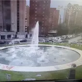 Unas obras sin licencia forman atascos en una rotonda de la Avenida de Europa en Benidorm Unas obras sin licencia forman atascos en una rotonda de la Avenida de Europa en Benidorm