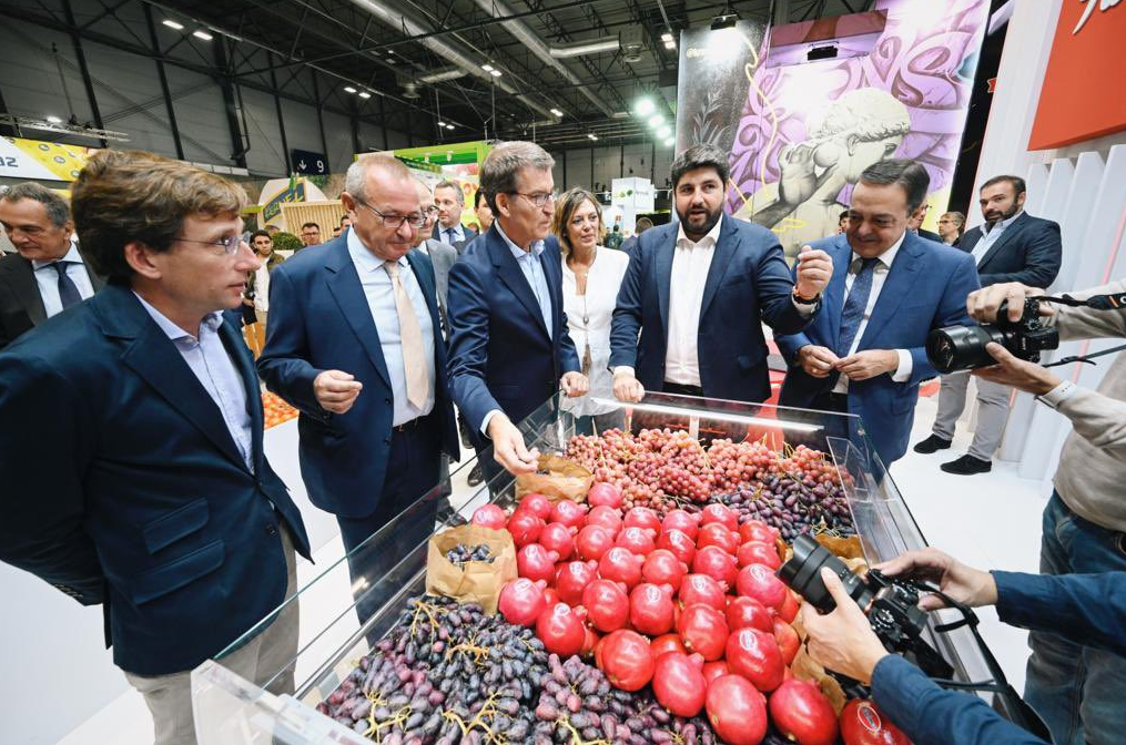 López Miras critica que Morán "certificó sin sonrojarse" que el Gobierno central "va a recortar el Tajo-Segura" López Miras critica que Morán "certificó sin sonrojarse" que el Gobierno central "va a recortar el Tajo-Segura"