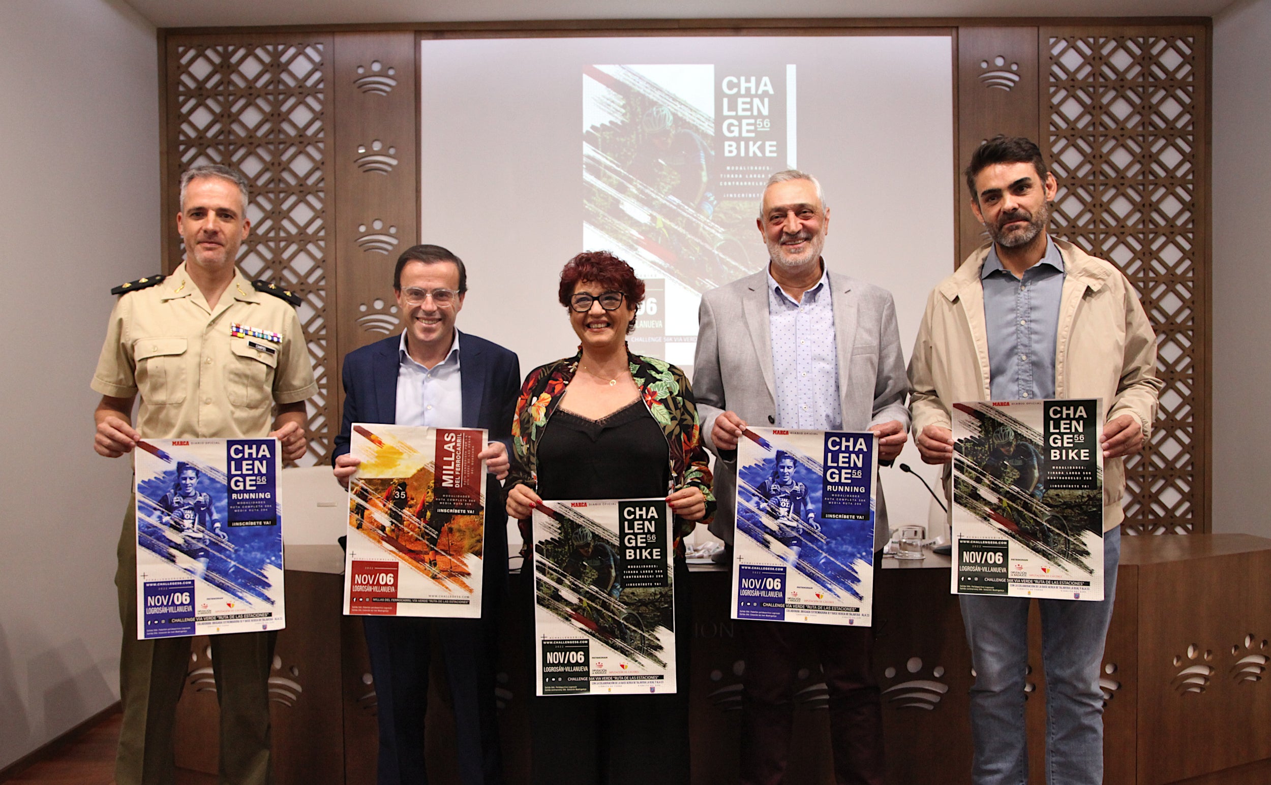 Challenge 56K Vía Verde 'Ruta de las Estaciones' se disputará el 6 de noviembre entre la localidad cacereña de Logrosán y la pacense de Villanueva de la Serena Challenge 56K Vía Verde 'Ruta de las Estaciones' se disputará el 6 de noviembre entre la localidad cacereña de Logrosán y la pacense de Villanueva de la Serena