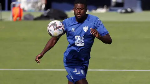 Alfred N´Diaye jugador del Málaga CF Alfred N´Diaye jugador del Málaga CF