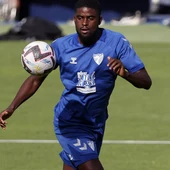 Alfred N´Diaye jugador del Málaga CF Alfred N´Diaye jugador del Málaga CF