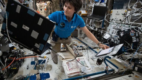 La astronauta Samantha Cristoforetti