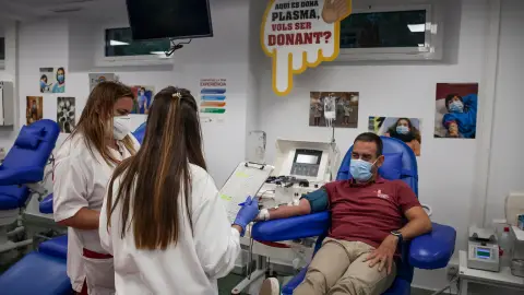A Catalunya calen 65.000 donacions de plasma per ser autosuficients A Catalunya calen 65.000 donacions de plasma per ser autosuficients