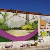 El Huerto Comunitario de Franciscanos ya cuenta con su propio mural