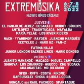 Desde hoy más de 60.000 personas tienen una cita con el Extremúsika 2022 en Cáceres