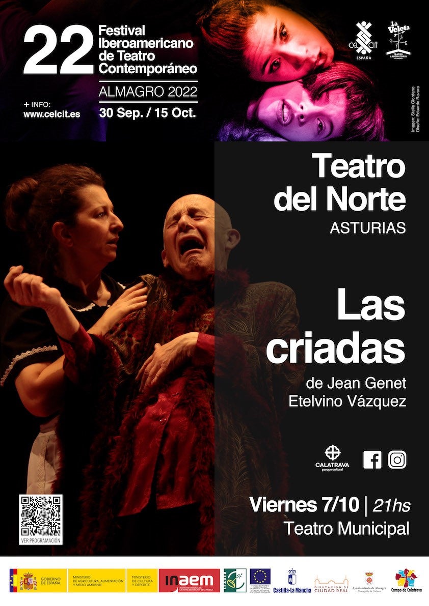 Teatro del Norte trae este fin de semana a Almagro "Las Criadas" Teatro del Norte trae este fin de semana a Almagro "Las Criadas"