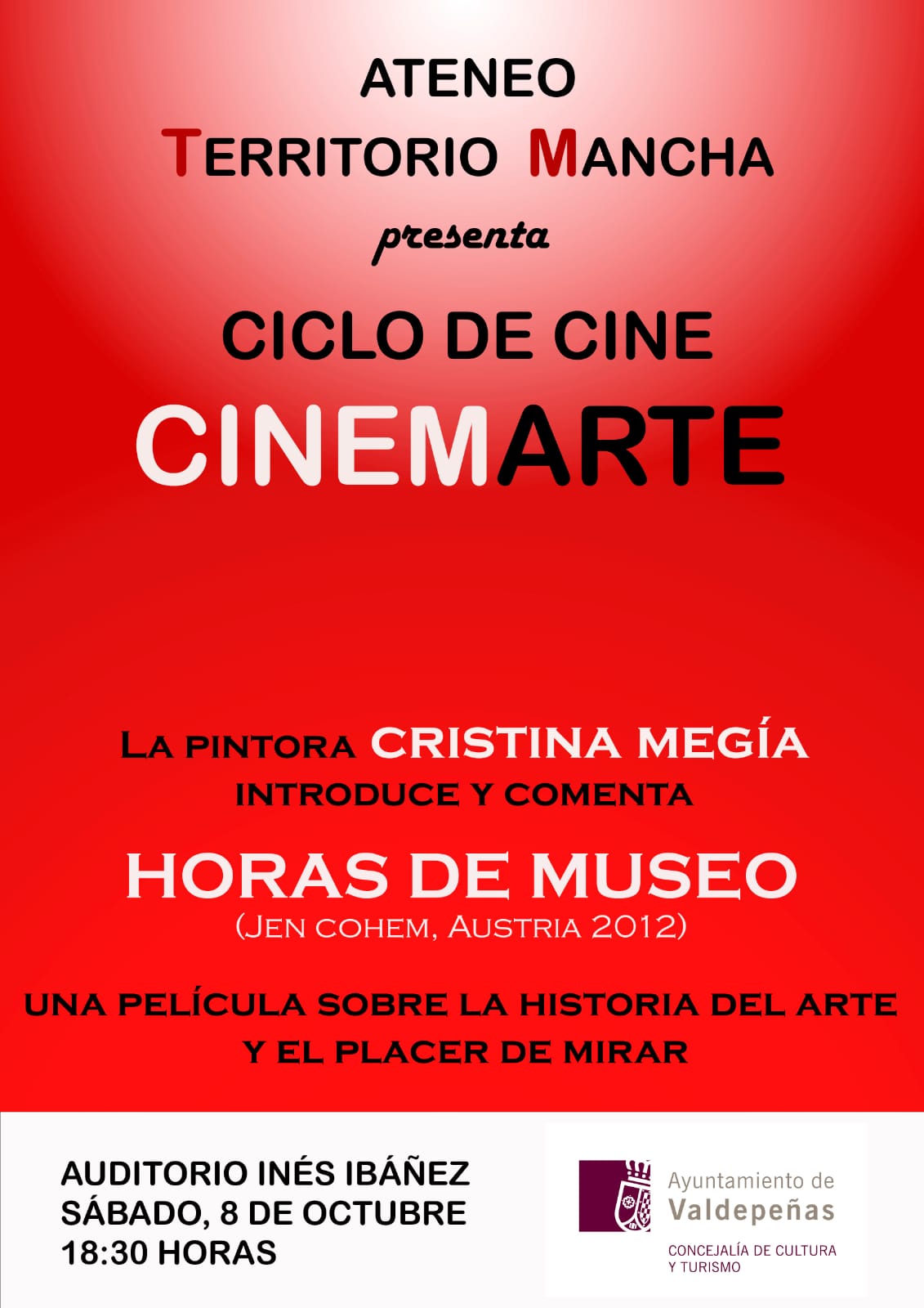 Cristina Megía, pintora, será la encargada de introducir y comentar las películas Cristina Megía, pintora, será la encargada de introducir y comentar las películas