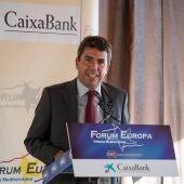 Carlos Mazón, presidente del PPCV, en un desayuno informativo de Nueva Economía Fórum