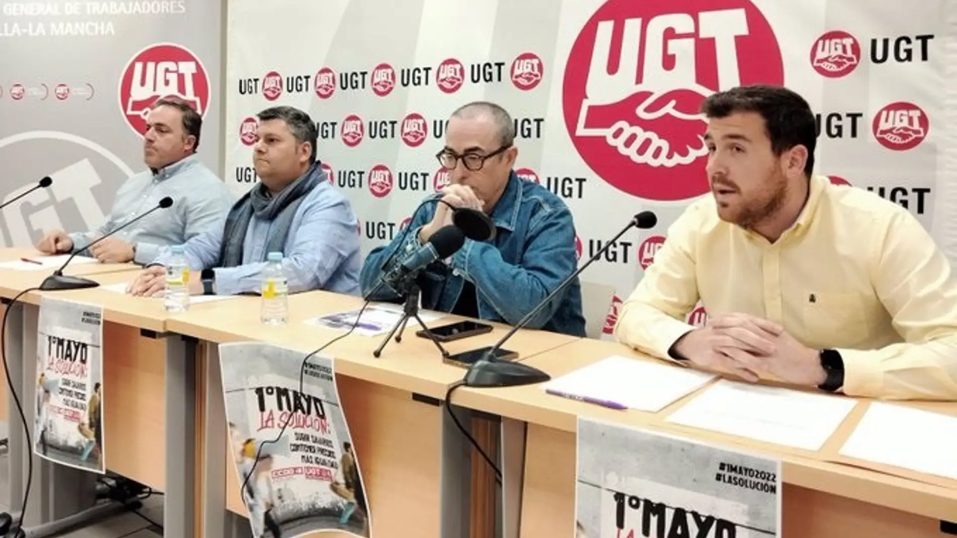 Los sindicatos se concentran este viernes en las sedes patronales de Castilla - La Mancha para reclamar una subida salarial
