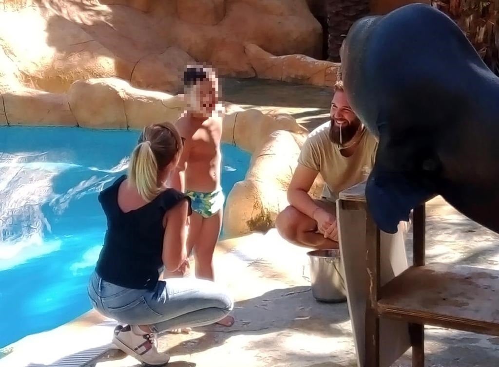 "A veces es mágico ver el efecto de la terapia con leones marinos en niños con diversidad funcional" "A veces es mágico ver el efecto de la terapia con leones marinos en niños con diversidad funcional"