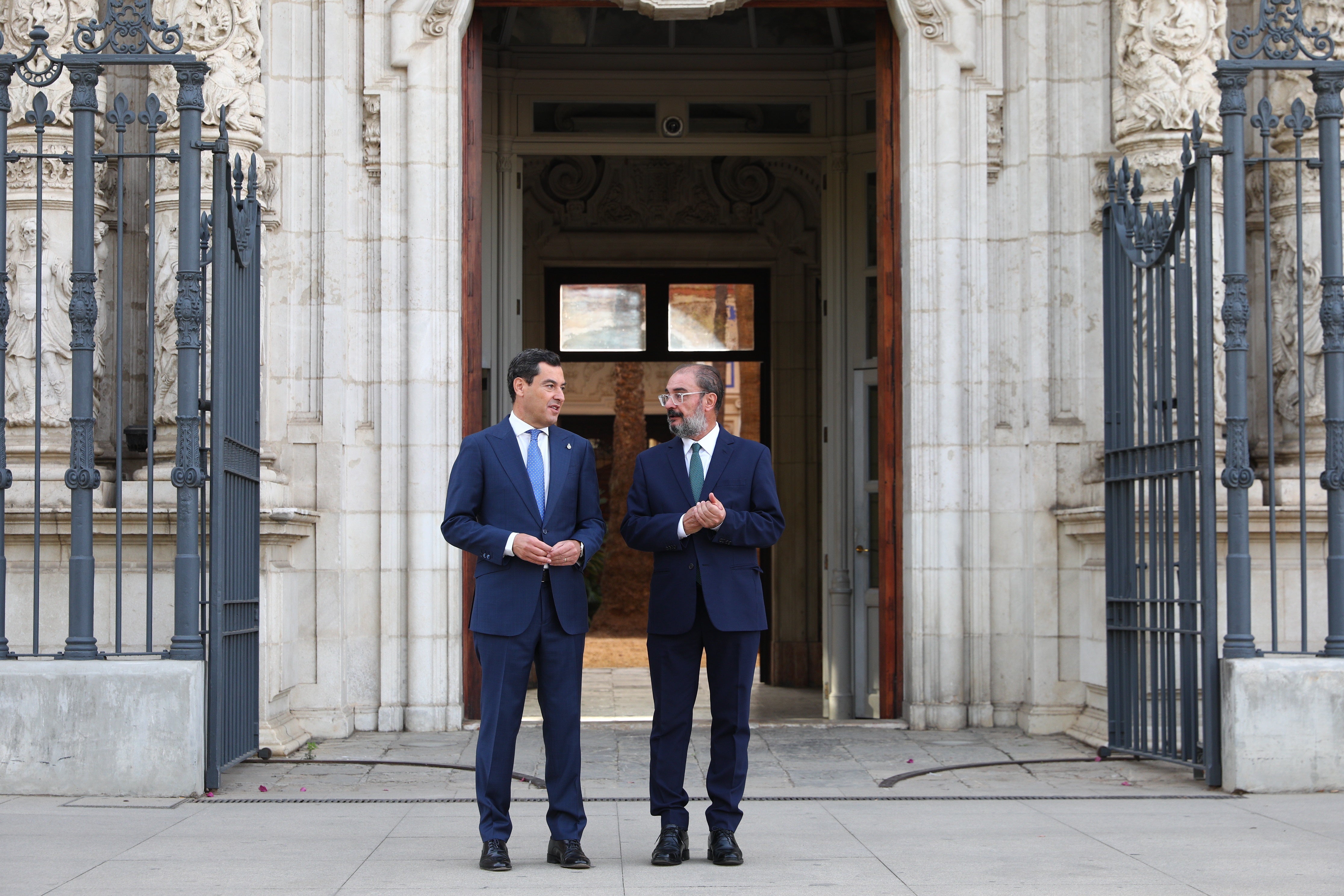 Aragón y Andalucía suman fuerzas para impulsar la autopista ferroviaria Aragón y Andalucía suman fuerzas para impulsar la autopista ferroviaria