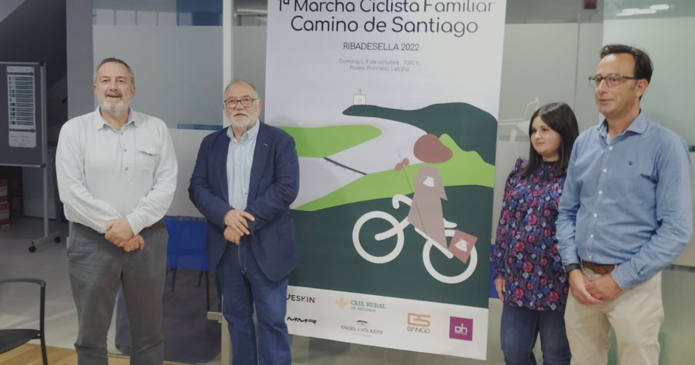 Ribadesella acoge este domingo una ruta ciclista familiar del Camino de Santiago Ribadesella acoge este domingo una ruta ciclista familiar del Camino de Santiago
