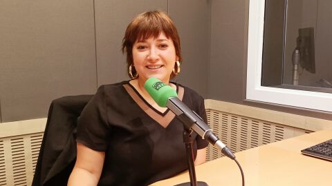 La actriz Mariona Ter&eacute;s, en los estudios de Onda Cero durante una entrevista en Kin&oacute;tico