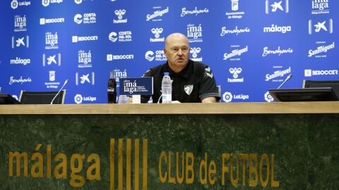 Pepe Mel, entrenador del M&aacute;laga CF