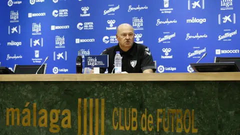 Pepe Mel, entrenador del Málaga CF Pepe Mel, entrenador del Málaga CF