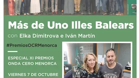 Más de Uno Illes Balears 07/10/2022 Elka Dimitrova e Iván Martín