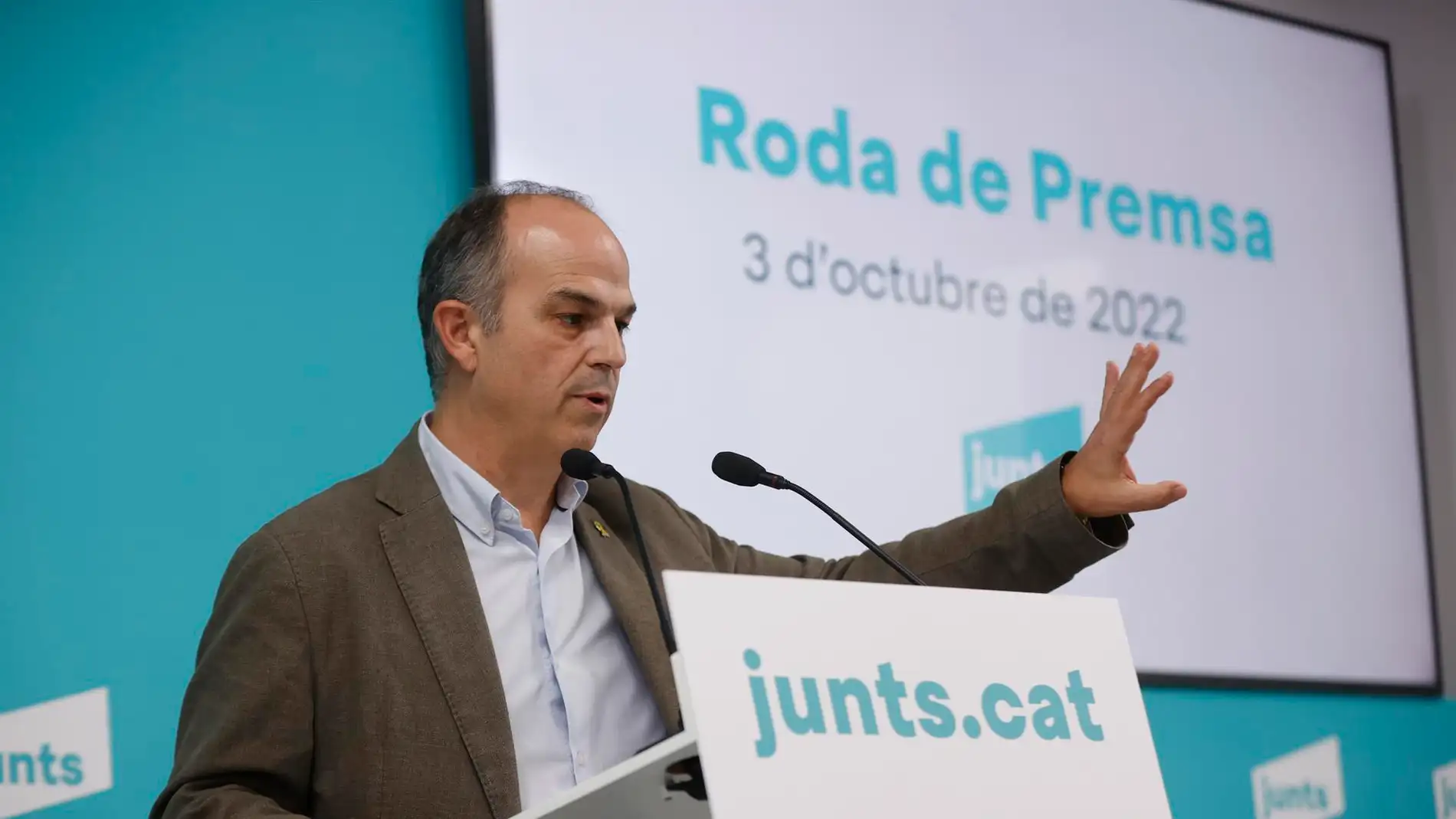 El secretario general de JxCat, Jordi Turull.